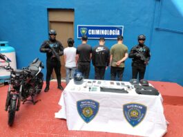 Policía captura a banda de colombianos acusada de robos a mano armada en el Distrito Nacional