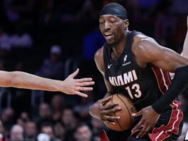 Bam Adebayo comanda el primer triunfo de Miami y hace historia en la NBA
