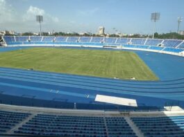 Fedofutbol asume los costos y reconoce fallas tras daños en el Estadio Olímpico Félix Sánchez Fedofutbol asume los costos y reconoce fallas tras daños en el Estadio Olímpico Félix Sánchez