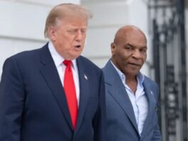 Mike Tyson visita la Casa Blanca junto a Donald Trump tras entregarle una carta de Diddy