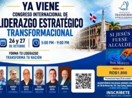 Líderes cristianos internacionales se reunirán en el país para impulsar el liderazgo de servicio y la transformación social