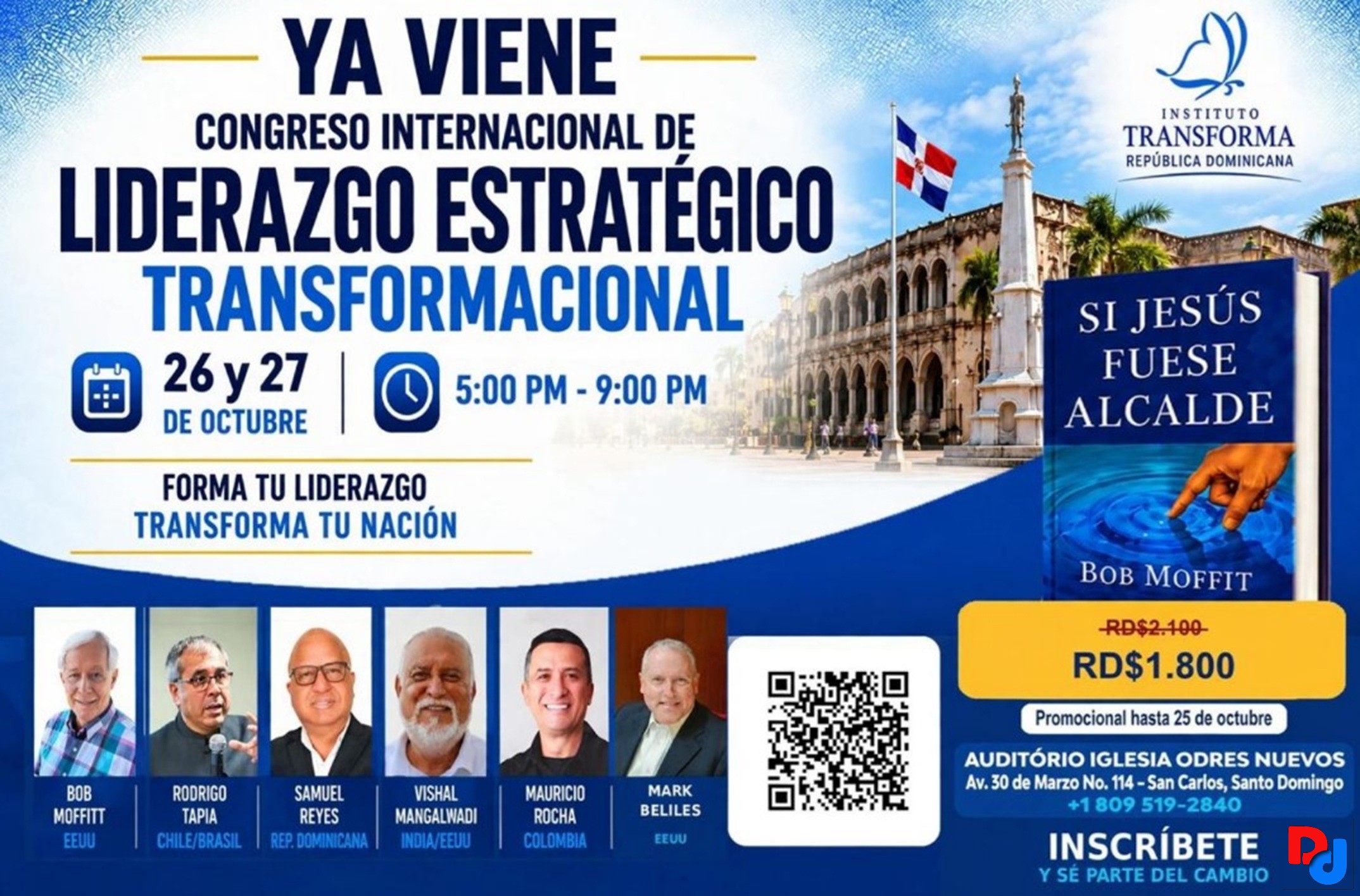 Líderes cristianos internacionales se reunirán en el país para impulsar el liderazgo de servicio y la transformación social Líderes cristianos internacionales se reunirán en el país para impulsar el liderazgo de servicio y la transformación social