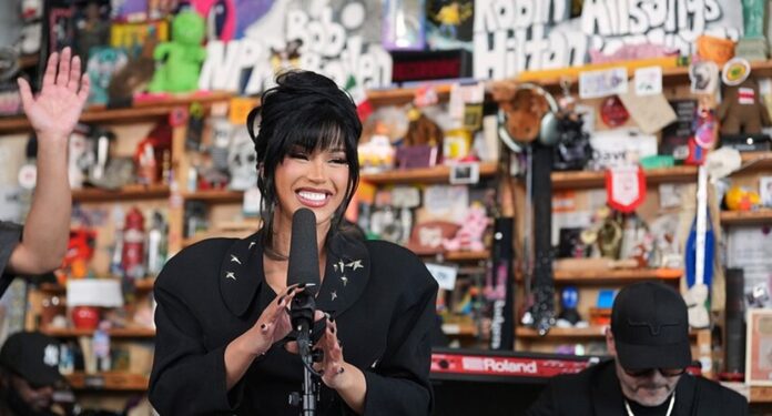 Cardi B rompe récords de asistencia en su Tiny Desk Concert
