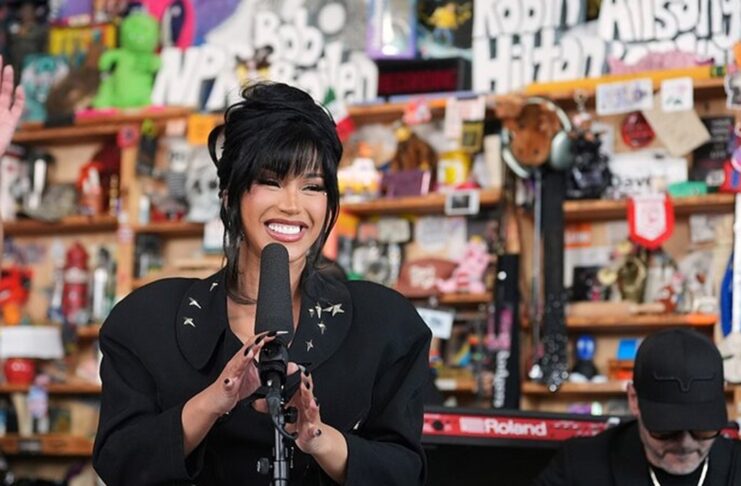 Cardi B rompe récords de asistencia en su Tiny Desk Concert