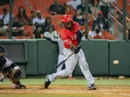 Leones consiguen tercera victoria en fiesta de palos en el Micheli