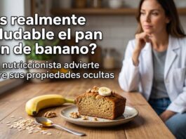 ¿Es realmente saludable el pan de banano? Una nutricionista advierte sobre sus propiedades ocultas