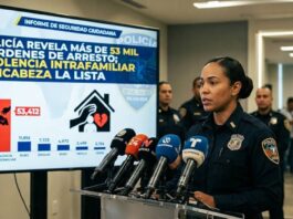 Policía revela más de 53 mil órdenes de arresto; violencia intrafamiliar encabeza la lista